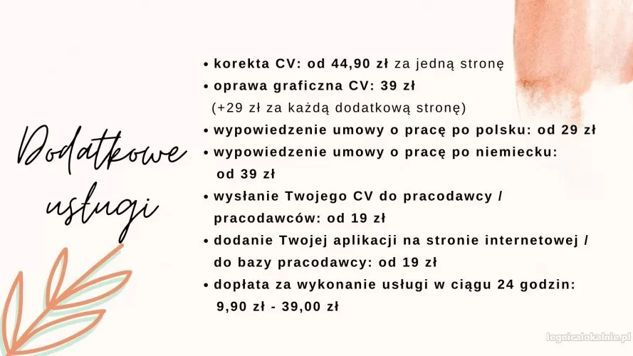 pisanie-cvlm-po-niemiecku24-48-hcala-polska109-zlbonus-43095-legnica-na-sprzedaz.webp