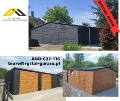 Garaż blaszany z Wiatą Pomieszczeniem Gospodarczym Hala Magazyn!