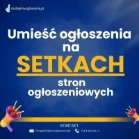 Profesjonalne dodawanie ogłoszeń /Usługa dodawania Profesjonalne dodawanie ogłoszeń /Usługa dodawania