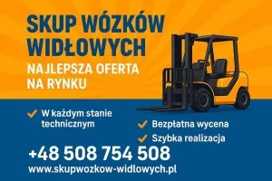 Skup wózków widłowych Legnica /Cały Dolnyśląsk/ Darmowy obiór
