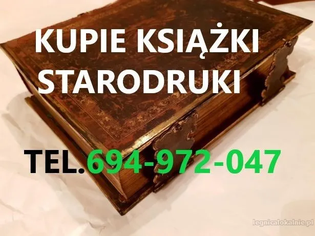 KUPIĘ PRZEDWOJENNE POLSKIE KSIĄŻKI,STARODRUKI,WIDOKÓWKI KONTAKT 694972047